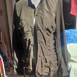 Stylish Olive Utility Jacket for Women